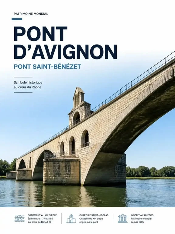 Le Pont d'Avignon, monument emblématique des Journées du Patrimoine
