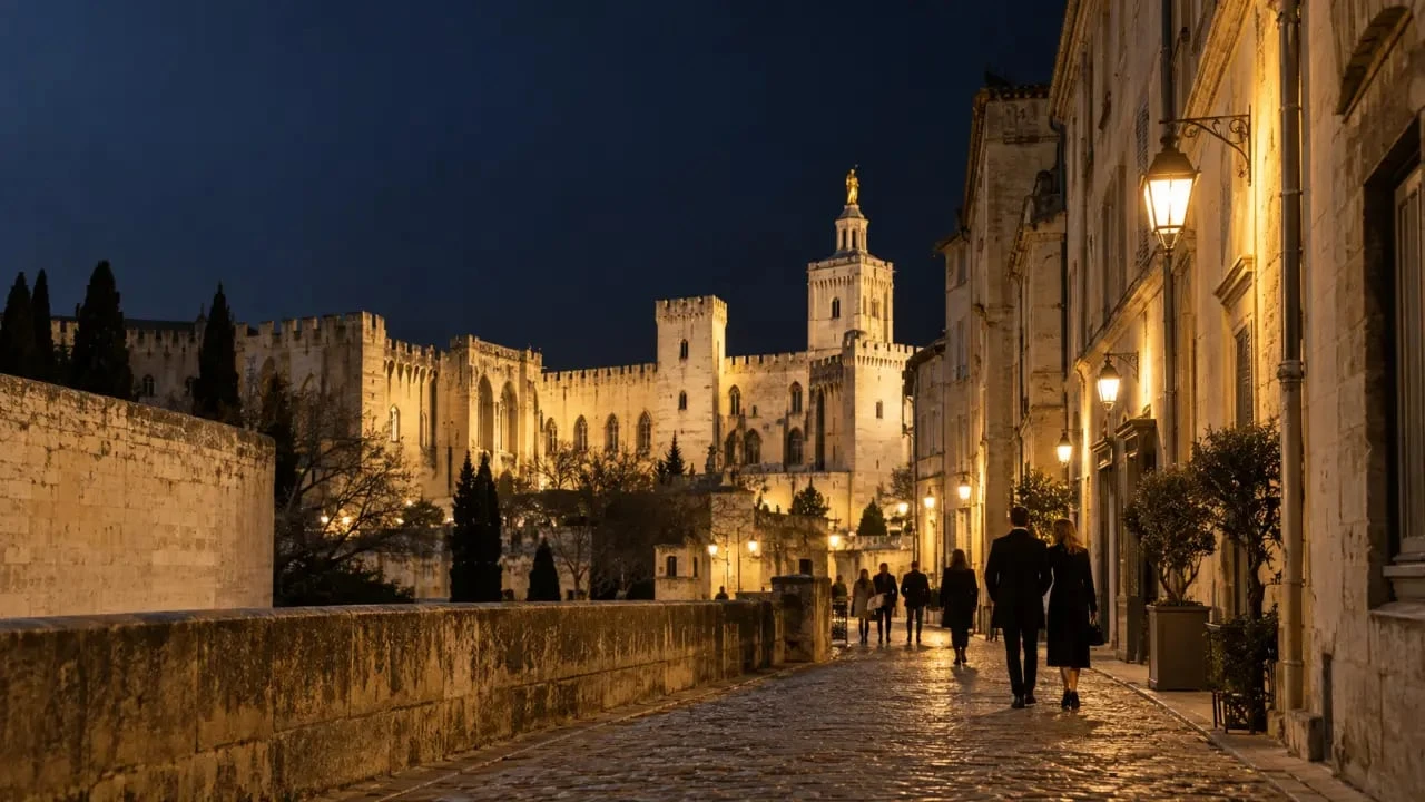 Que faire le 31 décembre à Avignon dans le centre historique illuminé