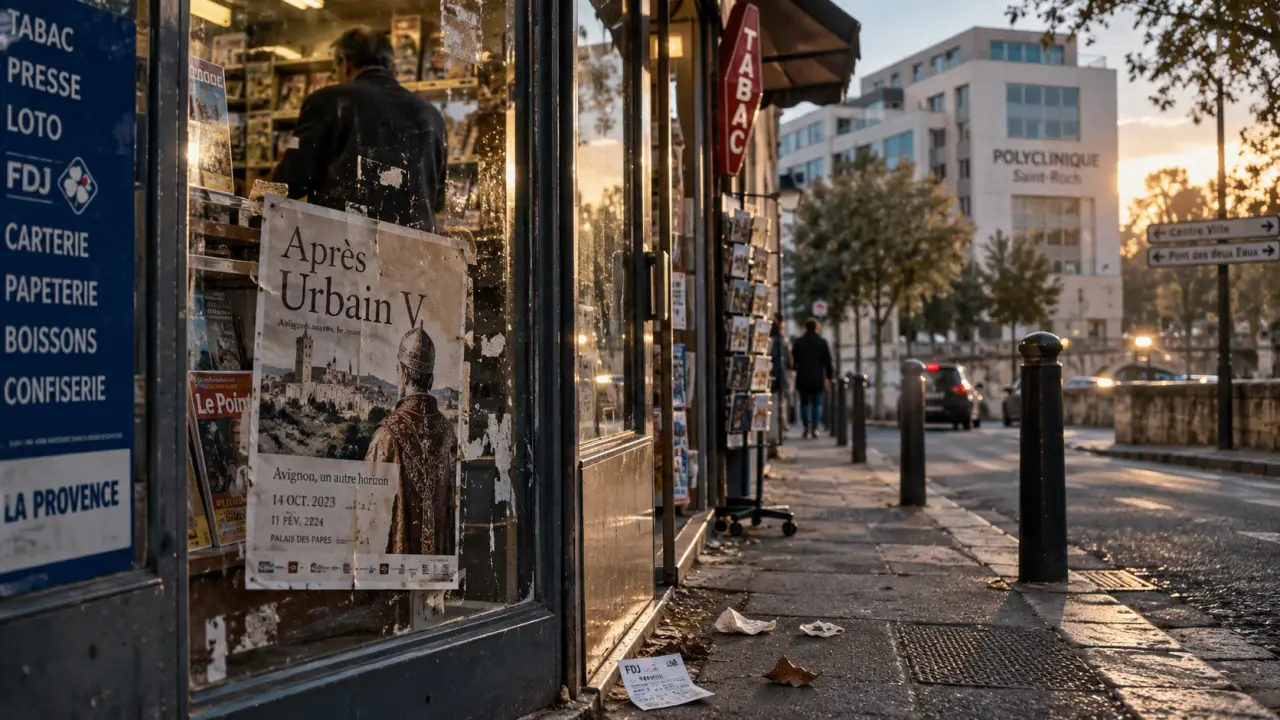 À Avignon, les commerçants du Pont-des-deux-Eaux après Urbain V