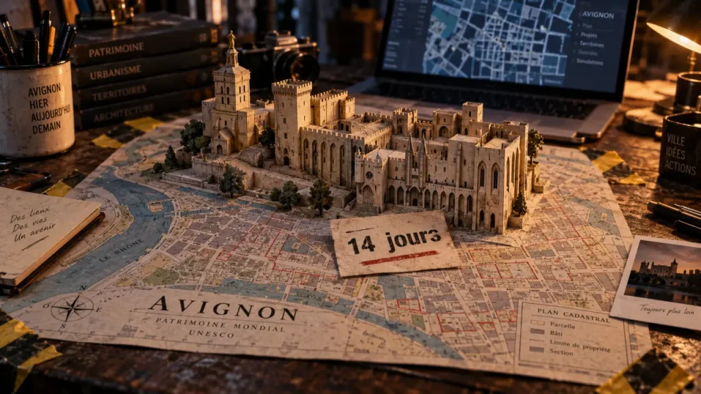 Dans Ilotia, Avignon devient une ville à acheter pendant 14 jours