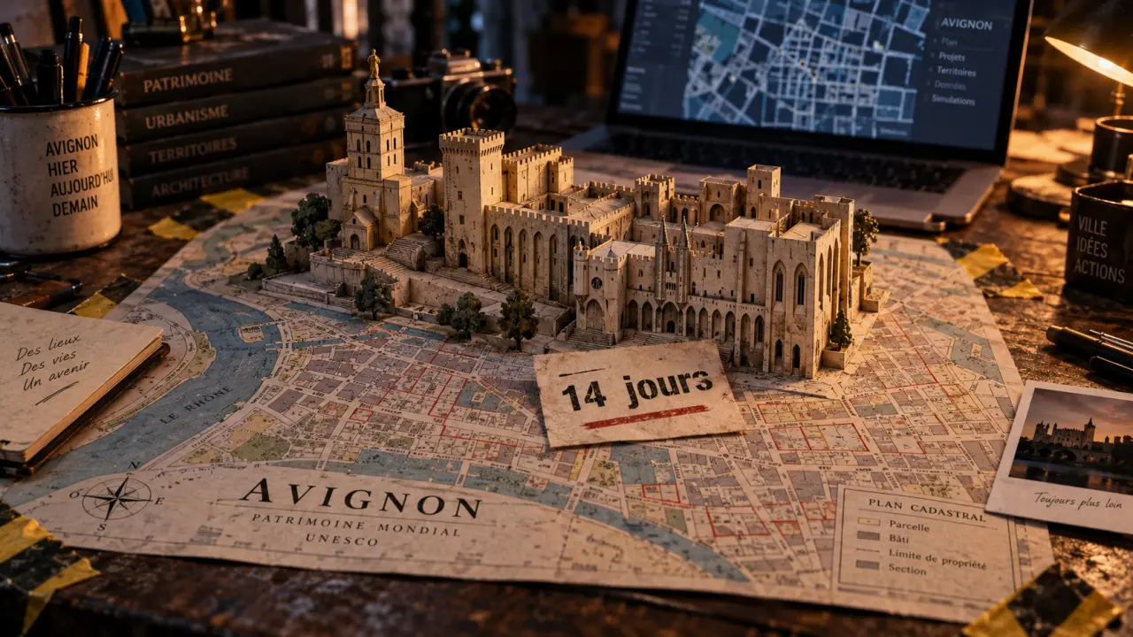 Dans Ilotia, Avignon devient une ville à acheter pendant 14 jours