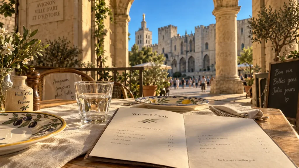 Le Lutrin à Avignon : cuisine traditionnelle, deux terrasses et horaires étendus